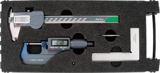 Zestaw pomiarówy, 3-cz. cyfrowy FORTIS 4317784717298