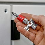 Klucz wielofunkcyjny do szaf KNIPEX 00 11 02 - 7