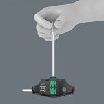 Wkrętak śrubokręt sześciokątny 6,0 mm Hex-Plus z rękojeścią poprzeczną i funkcją przytrzymywania 454 HF WERA 05023347001 - 3