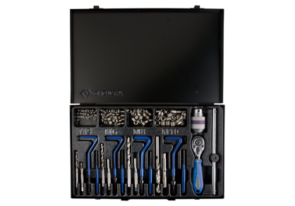 Zestaw do naprawy gwintów M5 - M10, z akcesoriami, 119szt. KING TONY 11311MQ