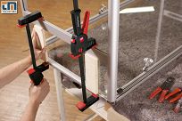 Ścisk uniwersalny 450/85 mm jednoręczny szybkomocujący DuoKlamp DUO BESSEY DUO45-8 - 13