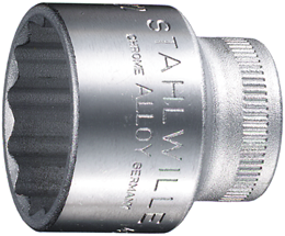 Nasadka 3/8" 16mm, 12-kątna, krótka 45 16 STAHLWILLE 02010016