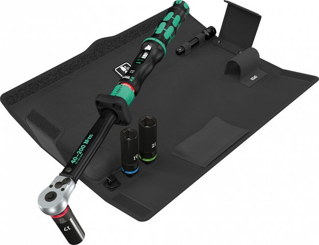 Zestaw narzędzi do wymiany kół samochodowych Click-Torque Lock C 3 Set 1, 6 części WERA 05075790001