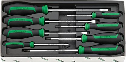 Zestaw Wkrętaków śrubokrętów płaskich i krzyżowych 8-Częściowych DRALL+ 4692 STAHLWILLE 96469215