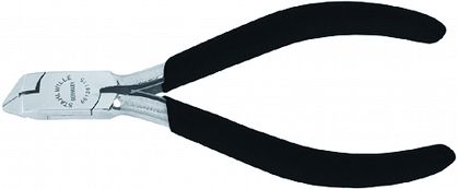 Szczypce ukośne dla elektron.(wysmukłe odg.55st.) L=112mm; poler./powl. 6613 6 115 112 MM STAHLWILLE 66136115