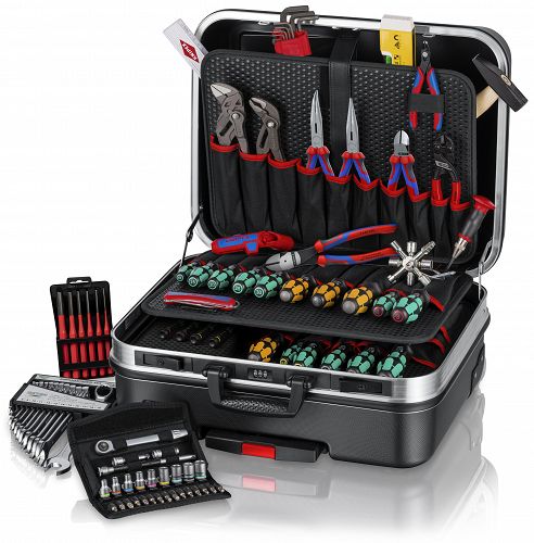 Walizka narzędziowa „BIG Basic Move” Mechanic 79-częściowy KNIPEX 00 21 06 M