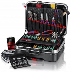 Walizka narzędziowa „BIG Basic Move” Mechanic 79-częściowy KNIPEX 00 21 06 M