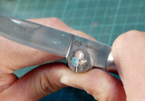 Nóż dla elektryków z korbem 196mm KING TONY 7932-04 - 2