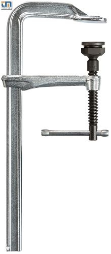 Ścisk śrubowy ślusarski 200/120mm stalowy SLM BESSEY SL20M