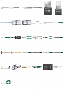 Zestaw 53 narzędzi dla lotnictwa 13211A STAHLWILLE 97846008