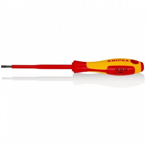 Wkrętak śrubokręt Płaski Izolowany 3,5 x 0.6 KNIPEX 98 20 35