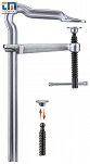 Ścisk śrubowy ślusarski 500/120mm OMEGA GMZ z pokrętłem BESSEY GM50ZK - 4