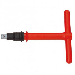 Rękojeść-T izolowana 1/2" z zabezpieczeniem wyciągowym Nr VDE 1988 GEDORE 6124720 WYCOFANE