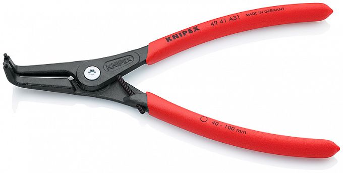 Szczypce precyzyjne do pierścieni osadczych Segera zewnętrznych 40-100 mm KNIPEX 49 41 A31
