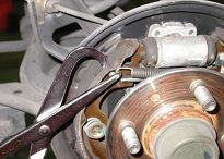 Szczypce do sprężyn hamulców bębnowych 215 mm KING TONY 9BC121 - 2