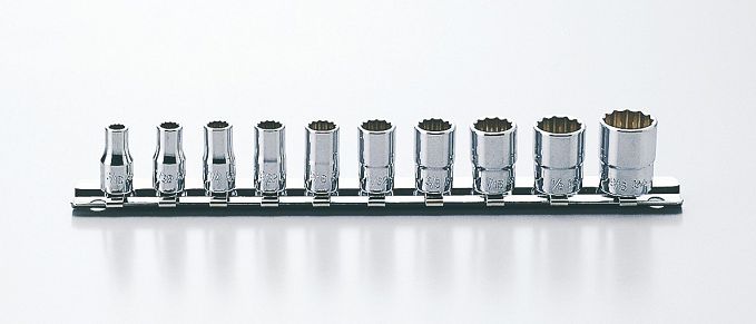 Zestaw nasadek dwunastokątnych 3/16