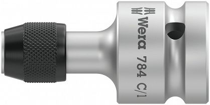 Adapter szybkozłączny do grotów 1/4" grzechotka 1/2" Wera 05042760001