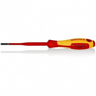 Wkrętak śrubokręt (Slim) do gniazd płaskich 4,0x0,8mm KNIPEX 98 20 40 SL