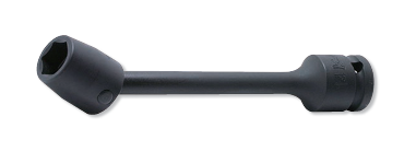 Nasadka udarowa sześciokątna z przegubem, extra długa 17mm KOKEN