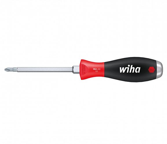 Wkrętak śrubokręt krzyżowy PZ2 100mm SoftFinish do pobijania 03246 WIHA