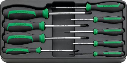 Zestaw ABS 1/3 Wkrętaków typu TORX z otworem, 9-Częściowy ES 4656/9 STAHLWILLE 96838218