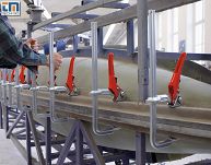 Ścisk dźwigniowy ślusarski stalowy 300/140mm classiX GSH BESSEY GSH30 - 3