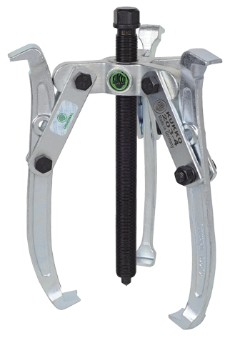 Ściągacz 3-ramienny wielofunkcyjny z przestawnymi ramionami KUKKO 203-4