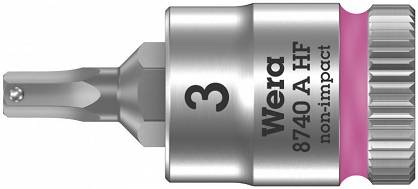 Klucz nasadowy Zyklop 1/4"  8740 A HF 3,0mm WERA 003332