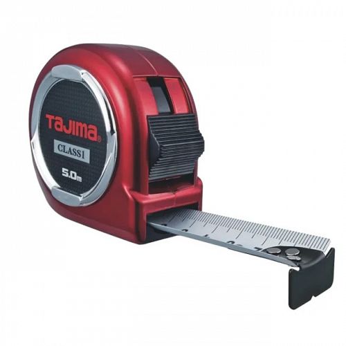 Miara zwijana stalowa z blokadą HI-LOCK 5m x 25mm TAJIMA