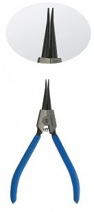 Szczypce do pierścieni segera zewnętrznych, proste 180 mm, zakres 19 - 60 mm KING TONY 67SS-07