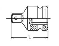 Adapter udarowy zmniejszający z otworem 3/4