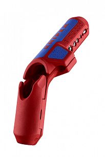 Uniwersalne narzędzie do ściągania izolacji dla leworęcznych ErgoStrip® KNIPEX 16 95 02 SB