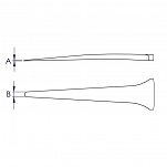 Pinceta do prac precyzyjnych 120mm KNIPEX 92 51 01 - 4