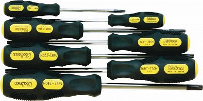 Zestaw wkrętaków TORX z otworem TH10-TH40 KOKEN