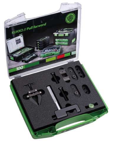 Zestaw narzędzi do rozłączania i nitowania łańcuchów KUKKO K-59-1/14
