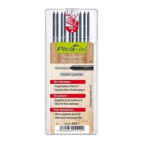 Wkłady do ołówka 3030 - 4050 twardość H PICA MARKER 4050