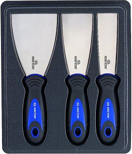 Zestaw szpachli ze stali nierdzewnej, 3 szt. KING TONY 9CJ013 