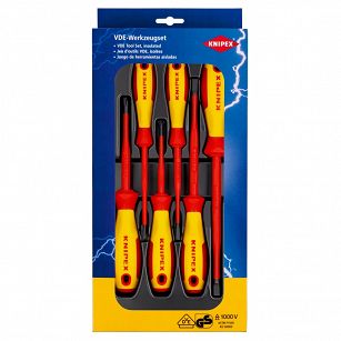 Zestaw wkrętaków śrubokrętów VDE PH I PZ KNIPEX 00 20 12 V03