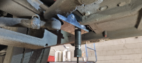 Ściągacz przegubów z hydraulicznym siłownikiem otwór 46mm KUKKO 129-7-46-H - 4