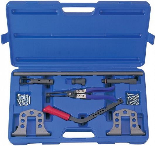 Zestaw do ściągania sprężyn zaworowych 10 cz. w walizce plastikowej KING TONY 9AH11