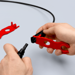 Narzędzia montażowe do złączy fotowoltaicznych MC4 KNIPEX 97 49 66 2 - 4