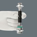 Przedłużka Przedłużacz Zyklop z systemem blokującym i tuleją obrotową, długi, 3/8” 8796 LB WERA 05003592001 - 4