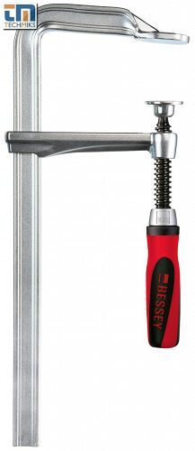 Ścisk śrubowy ślusarski stalowy 400x120mm GZ BESSEY GZ40-12-2K