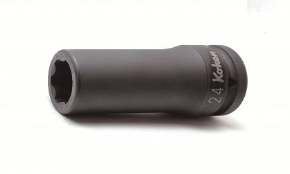 Nasadka udarowa, 6-kątna, głęboka Surface Drive 24x100mm KOKEN