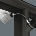 Wkrętak śrubokręt nasadowy z giętkim trzpieniem 6mm WERA 05028148001 - 3