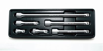 Zestaw przedłużek 3/8" radełkowanych 32mm-250mm KOKEN