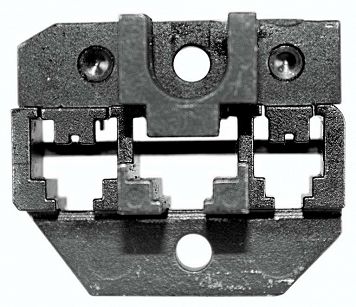 Matryca zagniatająca złącza wtykowe typu Wsteren RJ9, RJ10, RJ11, RJ12, RJ45, nieekranowane RENNSTEIG 624 080 3 0