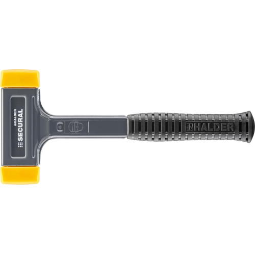 Młotek z miękkim bijakiem SECURAL, bezodrzutowy 35x45mm HALDER 3380.045