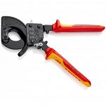 Nożyce Zapadkowe Izolowane do Kabli 32mm KNIPEX 95 36 250 - 3