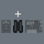 Zawias 9550 do systemu Tool-Check Modular, 67.5 x 91 x 22 mm WERA 05049004001 - 2